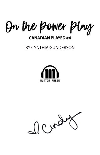 On the Power Play Signed, Bespoke Paperback